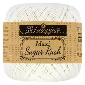 Maxi Sugar Rush Scheepjes Hilo de algodón mercerizado 50 g / 1,9 oz - 280 m / 306 años - Imagen 1 de 88