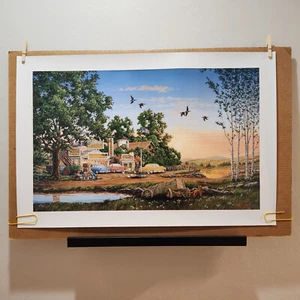 Der Apfelweinständer von William A. S. Kreutz (33" x 22" Lithographie) Tropicana Casino - Bild 1 von 12