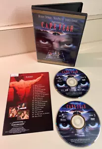 Cape Fear DVD, 1991 Thriller, 2-Discs, Collectors Edition, Robert De Niro, Bonus - Imagen 1 de 6