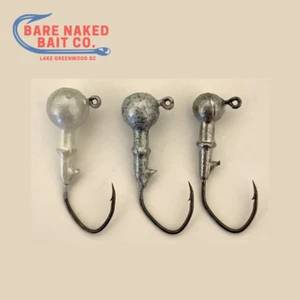 Paquete de 10 plantillas de sonar FF orientadas hacia adelante -- 1/8 oz 3/16 oz 1/4 oz -- gancho 1/0 - Imagen 1 de 2