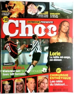 Revue CHOC n° 10 du 21 Octobre 2004 lorie meg ryan versace entrevue magazine - Imagen 1 de 1