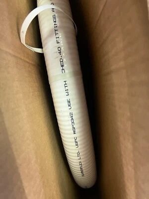 Sioux Chief Flexible PVC Spa & Hot Tub Hose 1-1/4 Id White 10Ft Coil - Image 1 of 2