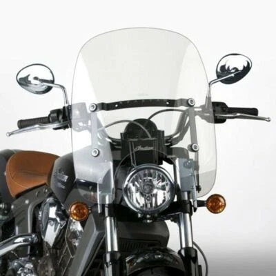National Cycle Spartan Windshield Clear 16.25" N21303  15 INDIAN SCOUT Foto 1 de 4
