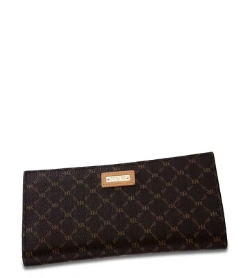 CARTERA DELGADA MEDIO PLIEGUE Rioni Signature (marrón) ST-W055 Foto 1 de 4