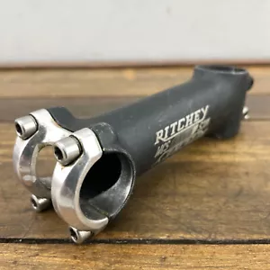 Vintage Ritchey WCS Stem 1 1/8 Threadless 110 mm 25.4 mm Clamp Road ATB Black A3 - Picture 1 of 13