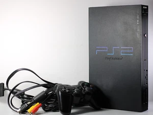 Sony PlayStation 2 PS2 Fat Console System - With Cords & Controller - Tested - Picture 1 of 10