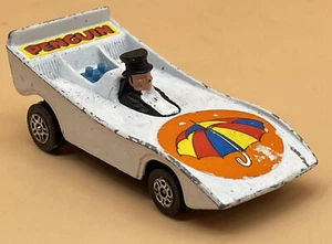 Corgi Penguin 1979 Batman Vintage Juniors Car PENGUIN CORGI BATMAN DC Comics - Picture 1 of 12