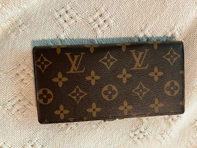 Brown Monogram Genuine Leather Wallet  - Image 1 of 4