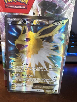 Jolteon EX Full Art 28a/83 Ultra Rare Holo Pokémon Card XY Generations - Image 1 of 2