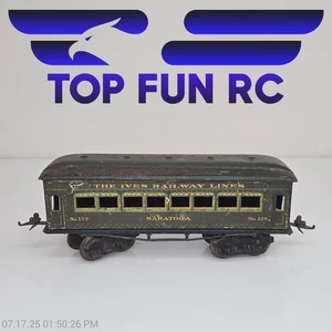IVES O Gauge 129 Saratoga Passenger Car - Picture 1 of 5
