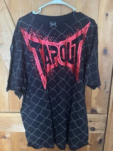 Tapout Black And Red Foil Cage Tee 2XL Keith Jardine Men’s T Shirt - Picture 1 of 5