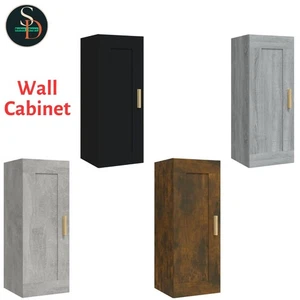 Wall Cabinet Hanging Storage Cabinet Wall Cupboard Engineered Wood vidaXL - Picture 1 of 25