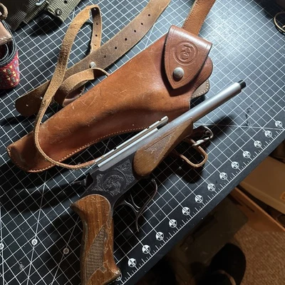 "Funda de cuero vintage de fábrica TC Contender ajuste hasta 10"" BBL" Foto 1 de 4