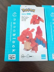 Pokemon CHARIZARD Nanoblock NBPM_008 Micro-Sized Building Blocks Kawada New - Picture 1 of 5