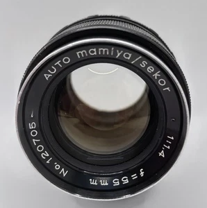Mamiya Sekor 55mm f/1.4 m42 screw mount lens - Picture 1 of 12