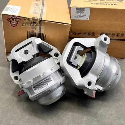 Engine Mount Left & Right 4H0199255T 4H0199256T for 13-18 Audi S6 S7 RS7 4.0L V8 - Image 1 of 4