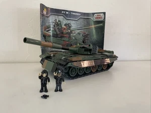 Cobi 2612 PT-91 Twardy Small Army Tank 100% Complete!! 13 Inches Long!!! - Picture 1 of 9