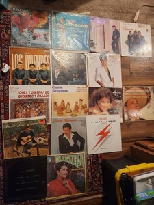 Lot of 15 Vintage Mexican & US Pressing 33rpm Vinyl Mariachi, Ranchera, Bolero - Imagen 1 de 17