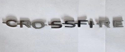 Оригинальная эмблема логотип знак буквы задний багажник Chrysler Crossfire 2004-2008 годов выпуска - Изображение 1 из 4