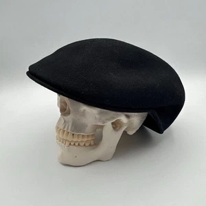 Sombrero de periodista Scala para hombre gorra de hiedra lana negra - Imagen 1 de 15