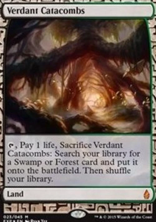Verdant Catacombs -Foil Light Play MTG Zendikar Expeditions - Image 1 of 1