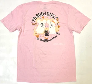 BNWT Walt Disney World Mickey & Minnie Ghost 'Fa-BOO-Lous' Halloween Shirt Sz L - Picture 1 of 4