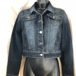 Earl Jeans Cropped Denim Jeansjacke Gr. S - Bild 1 von 4