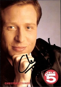 Foto Fernsehmoderator Christoph Teuner, Portrait, Autogramm - 11451395 - Bild 1 von 2