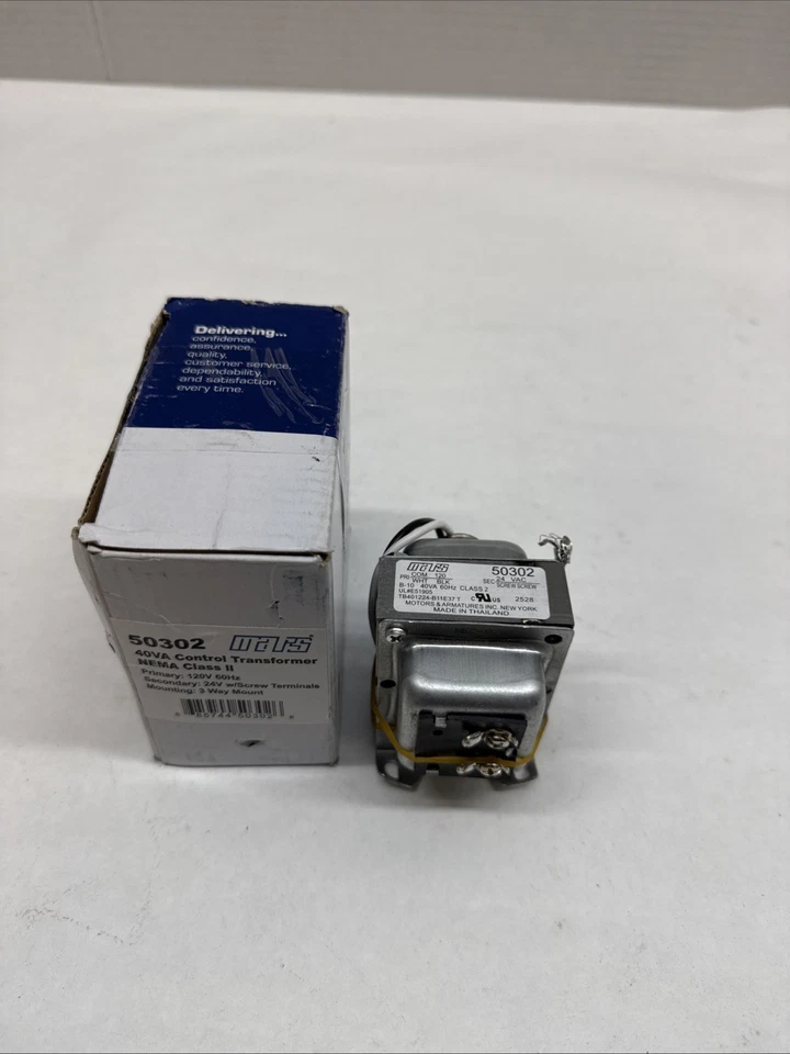 Mars 50302 Control Transformer 40va 120v-ac 24v-ac