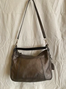 Cole Haan Gunsmoke Linley Hobo w. Detachable Shoulder Strap - Picture 1 of 22
