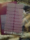Jamberry RETIRED Nail Wraps QUILTED Colorful Quilt Kaleidoscope FULL SHEET New