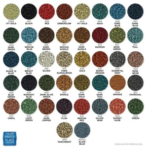 1964-67 Chevelle / GTO / Cutlass / Skylark 80/20 Molded Loop Carpet - Picture 1 of 40