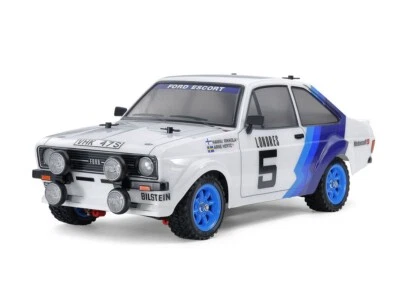 Tamiya RC 1/10 Ford Escord MK.II Rally Painted Body MF-01X Chassis 4WD Rally Car - Image 1 of 4