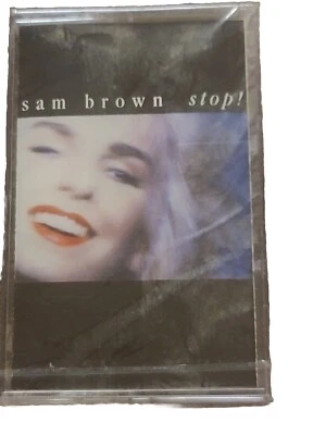 SAM BROWN - Stop! (Cassette, 1988) Very Good+ - Image 1 of 4