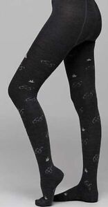Anthropologie Tights M/L HANSEL FROM BASEL My Lost GLASSES Wool Blend NWT