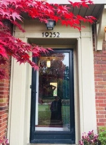 Números de casa Art Deco de 4 pulgadas, opciones de color - Imagen 1 de 12