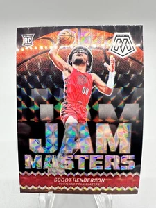 2023-24 Panini Mosaic Basketball #13 Scoot Henderson Jam Masters Silver Prizm  - Picture 1 of 2
