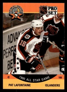 1990-91 Pro Set - #372 Pat LaFontaine - New York Islanders - Picture 1 of 2
