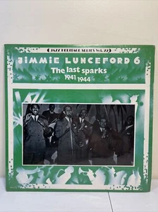 Jazz Heritage Series Vol. 22, Jimmie Lunceford 6 “The Last Sparks” LP Vinyl *New - Picture 1 of 12