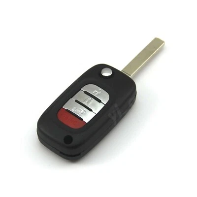 Remote Flip Folding Key Shell Case For Benz Smart Fortwo 453 Forfour 4 Buttons - Image 1 of 4