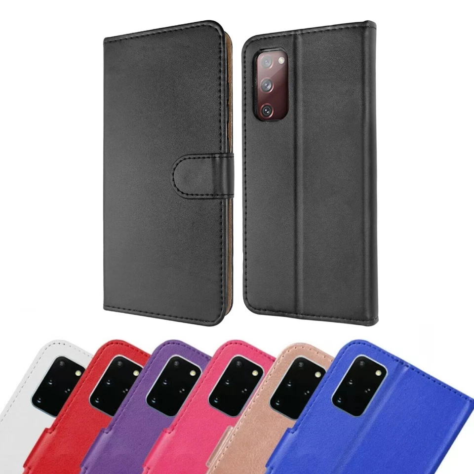 Case For Samsung Galaxy S23 S22 S21 S20 FE S10 S9 S7 Leather Flip Wallet Cover - Image 1 of 1