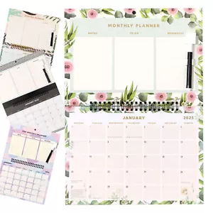 2025 Wall Hanning Planner Whiteboard w/ Marker Eraser To Do List Reminder Board - Picture 1 of 8