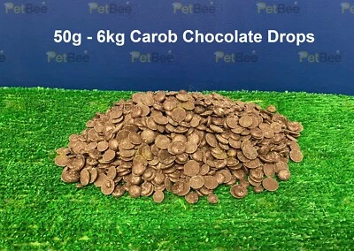ROSEWOOD Chocolate Choc Drops for Dogs Puppy Safe Buttons Treats No Cocoa - Carob Recipe