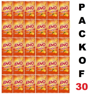 Polvo antiácido de sal de frutas naturales Eno 30x5 g sobres proporcionan alivio de la acidez Foto 1 de 4