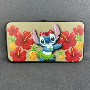 🌺 NUEVA Cartera Disney Lilo & Stitch Hula Hibisco Flores Piña Bisagras 🍍RARA - Imagen 1 de 8