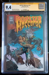 Monster Massacre #1 CGC 9.4 - Atomeka 1993 - signiert von Simon Bisley!! - Bild 1 von 3