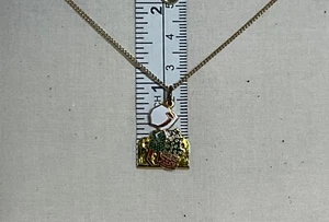 Holly Hobbie Christmas Necklace - Picture 1 of 4