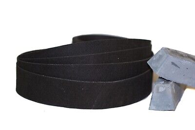 2 X 72  Sanding Belt Black Felt Polishing Belt  • 19.61£