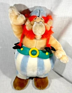 VINTAGE 1994 Obelisco 14" Peluche Bambola di Peluche di Asterix Comics-Mühleck Germania - Foto 1 di 11