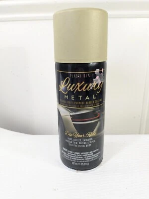 PLASTI DIP Luxury Metal Aeresol plástico pintura en aerosol ORO LIMA metálico coche automático Foto 1 de 4